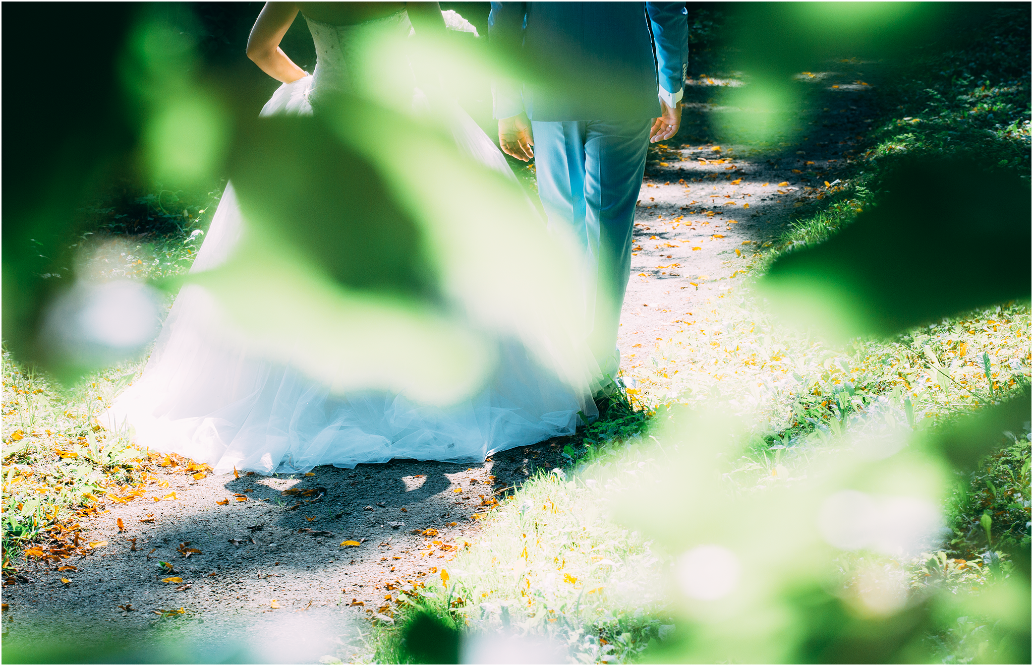 Nederlandse bruidsfotografie loveshoot trouwreportage van Danny en Chantal in Slot Zuylen